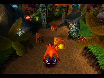Crash Bandicoot (EU) screen shot game playing